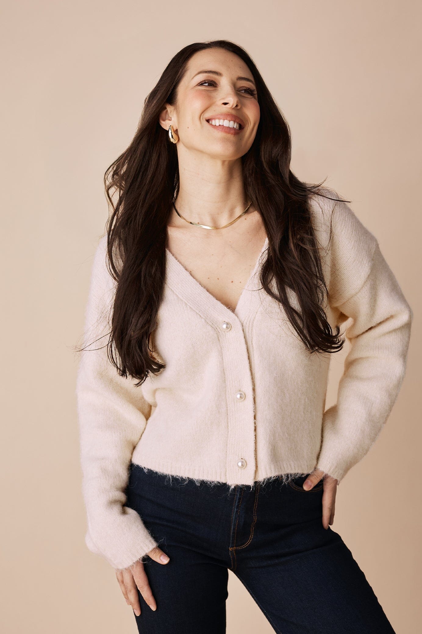Shelby Cardigan Cream