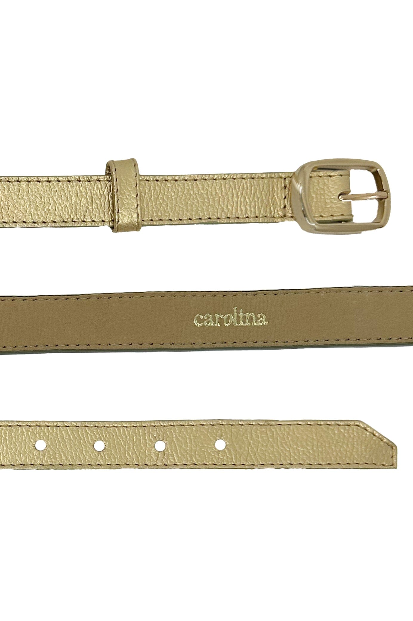 Skinny Belt Gold