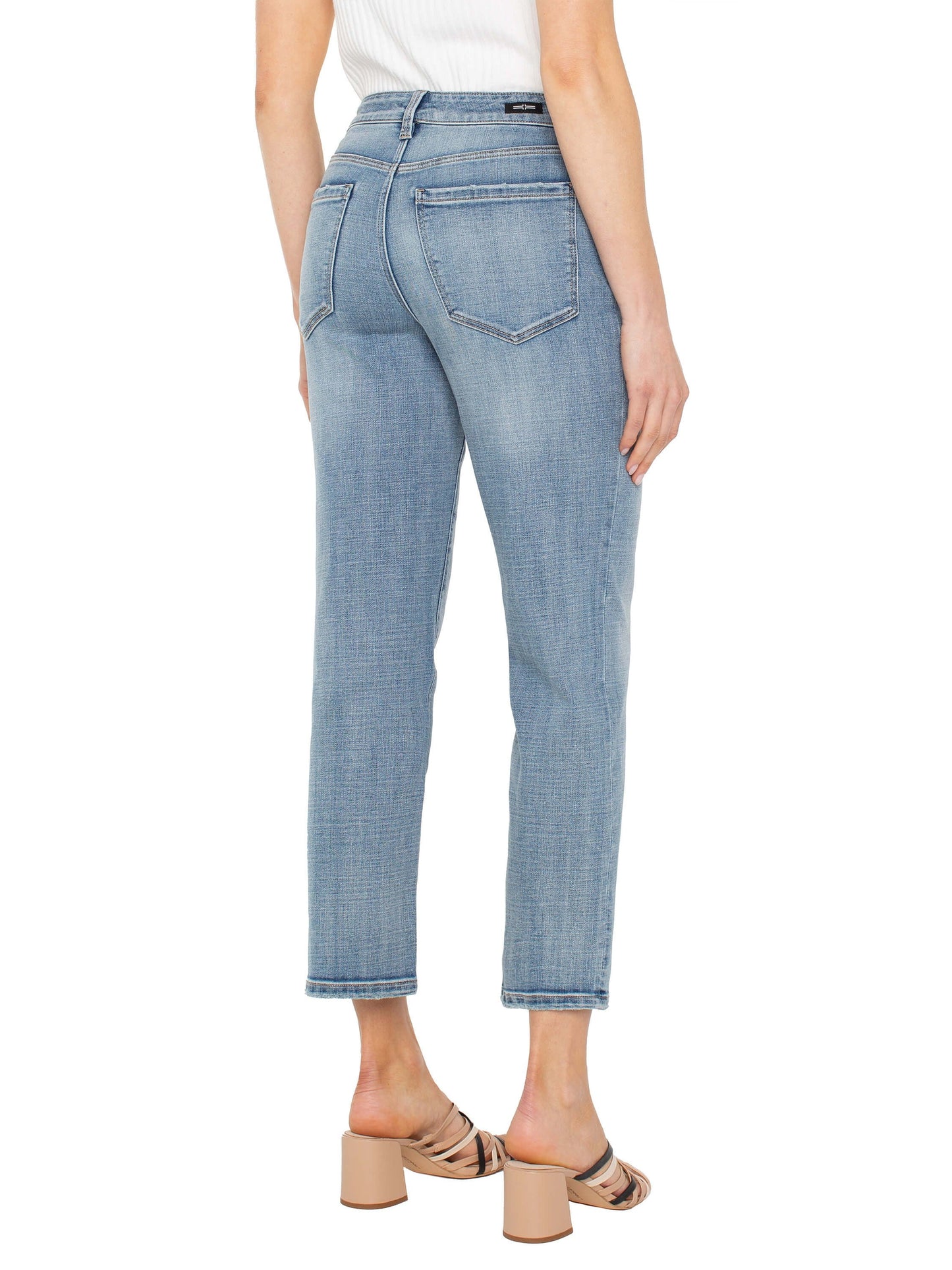 Liverpool Kennedy Crop Straight Pant