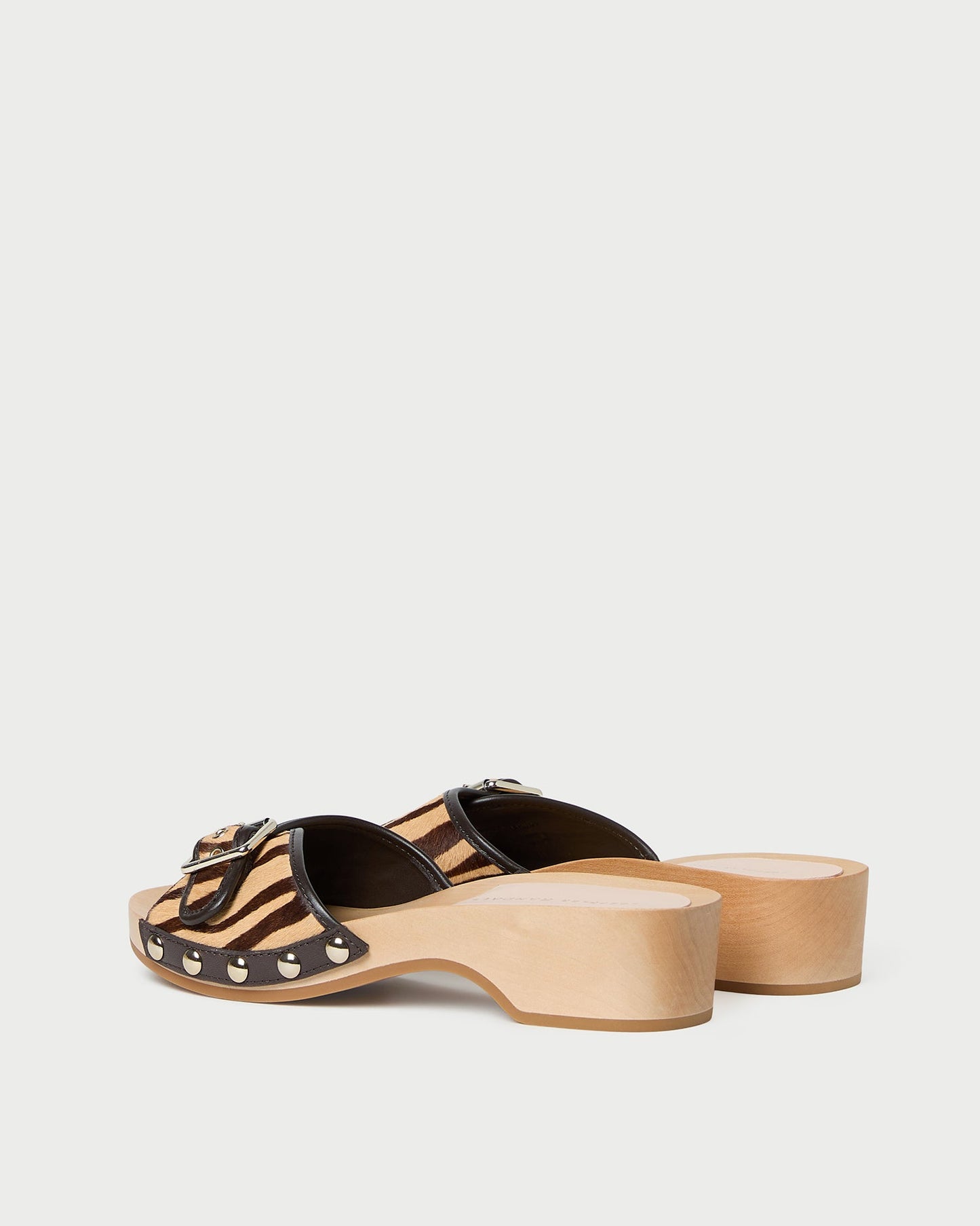 Paulie Zebra Studded Sandal