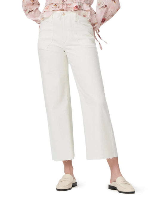 Paige Anessa Utility Pockets Raw Hem