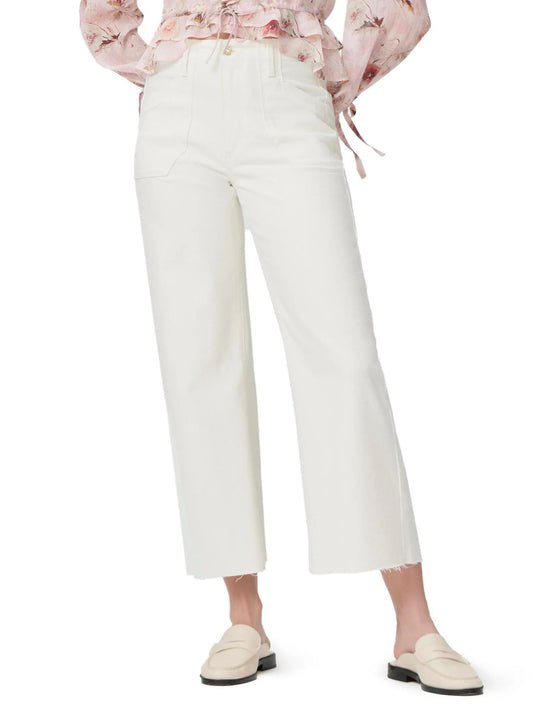 Paige Anessa Utility Pockets Raw Hem