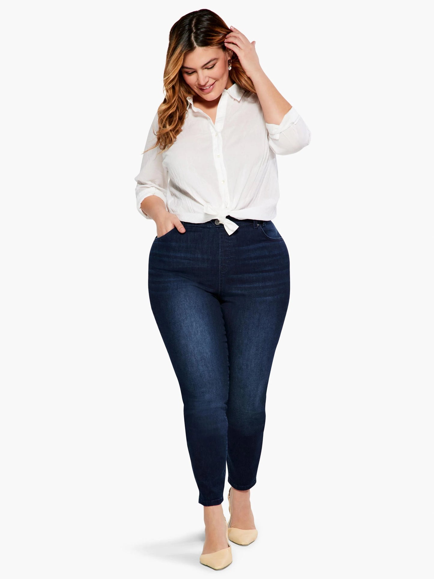 Studio Slim Ankle Jeans