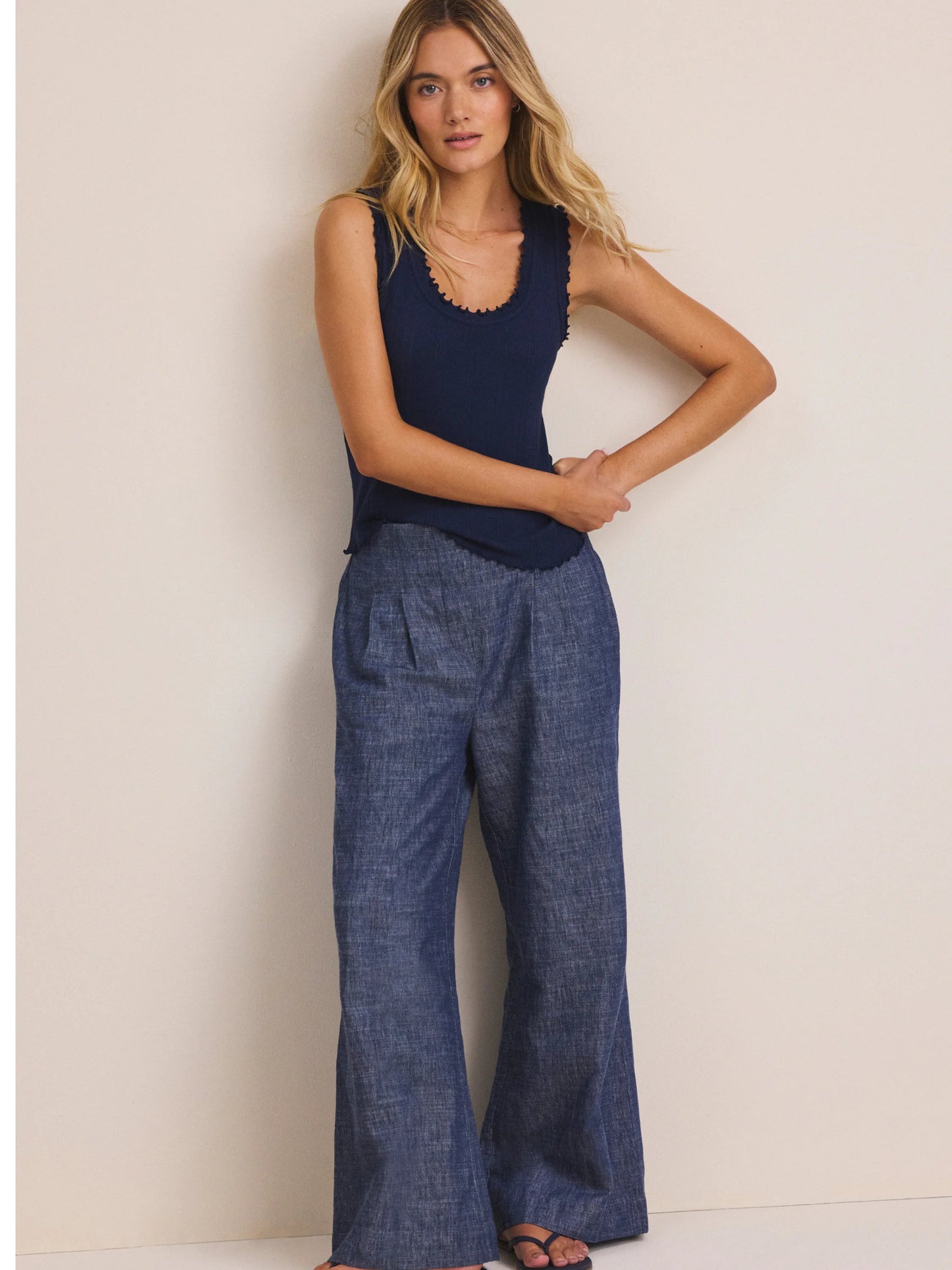 nz by NIC+ZOE Pointelle Rib Ella Tank