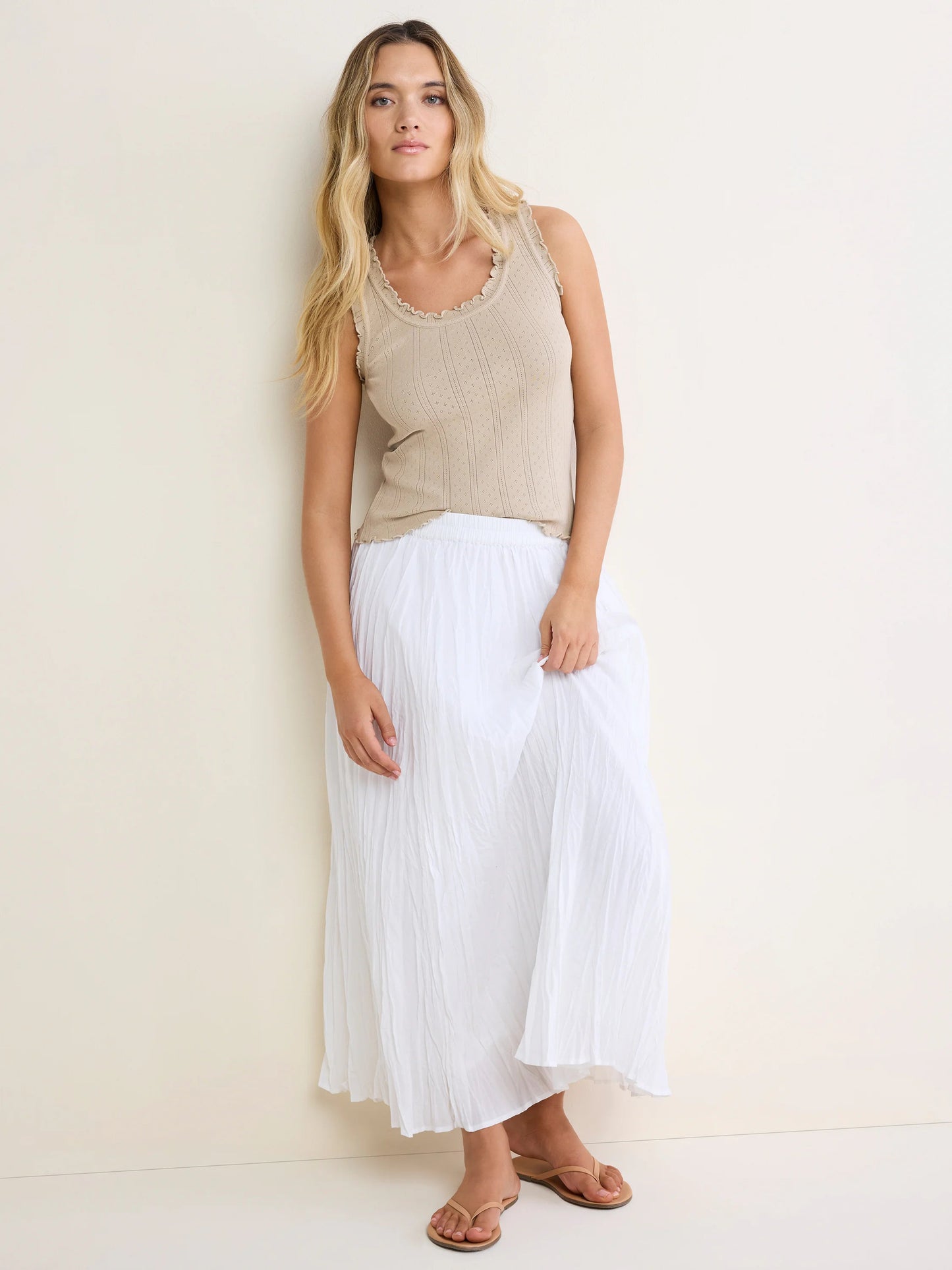 nz by NIC+ZOE Pointelle Rib Ella Tank