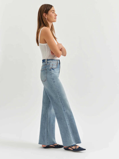 Daze Far Out High Rise Wide Leg Jean