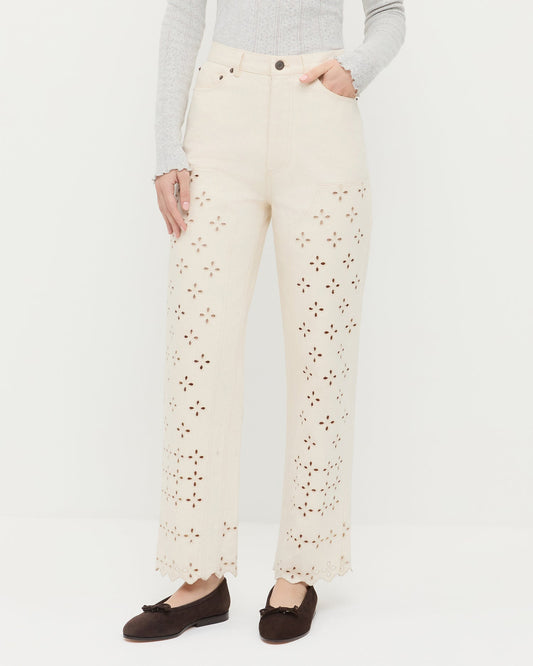 Demi Embroidered Pant