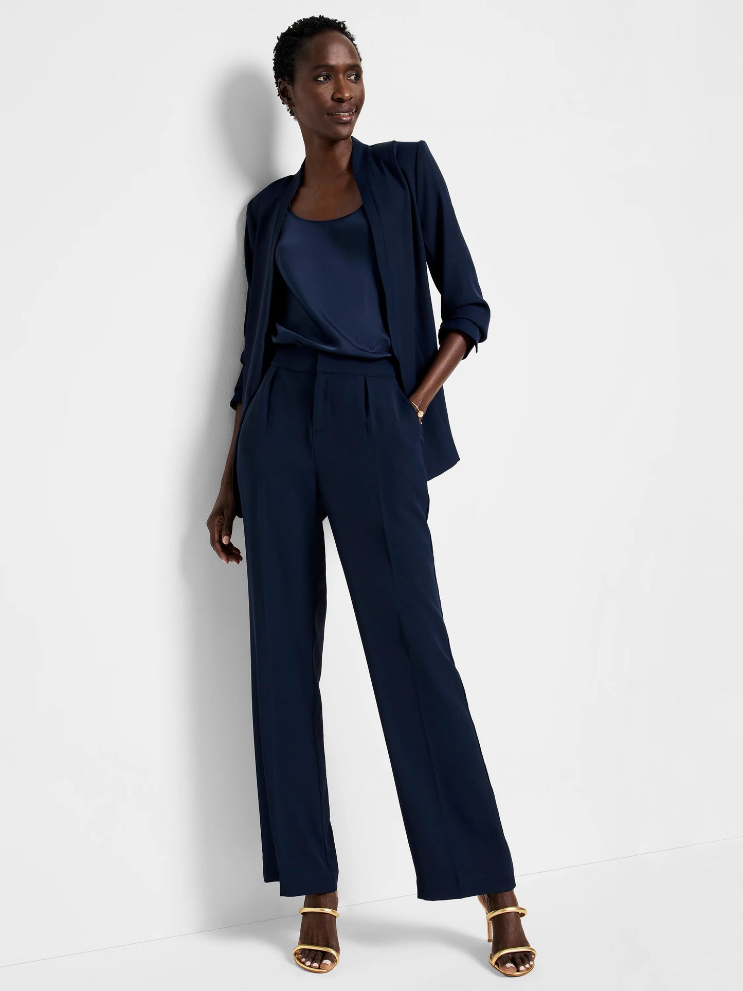 Eliot Wide Leg Social Trouser