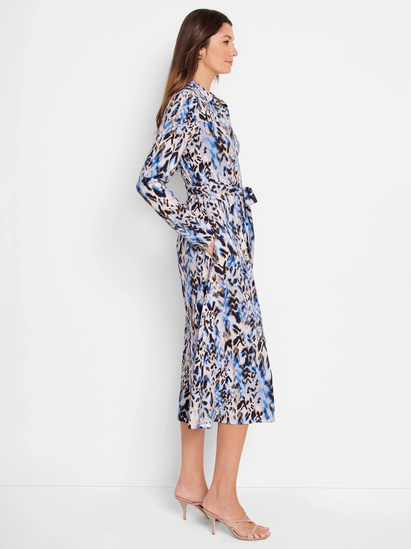 Washed Chevron Live In Dress