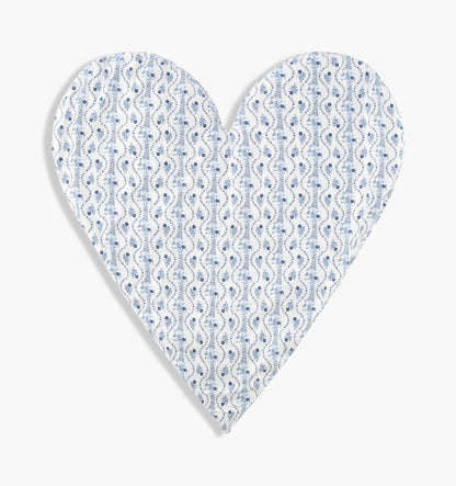 The Tummy Time Mat - Blue Vine Stripe