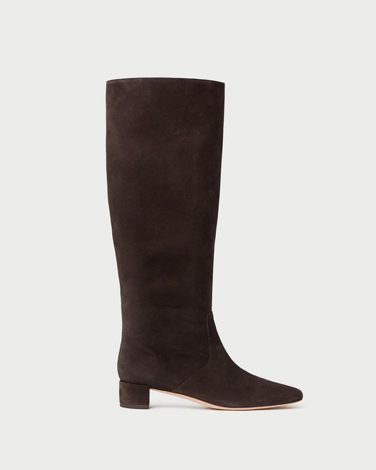 Indy Brown Suede Tall Boot