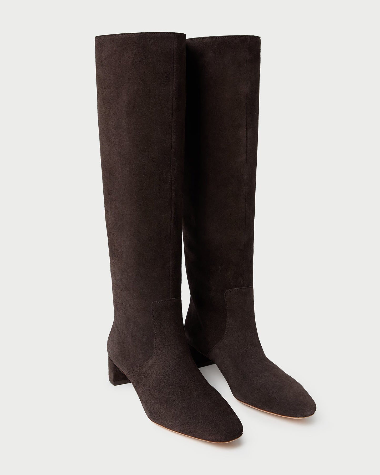 Indy Brown Suede Tall Boot