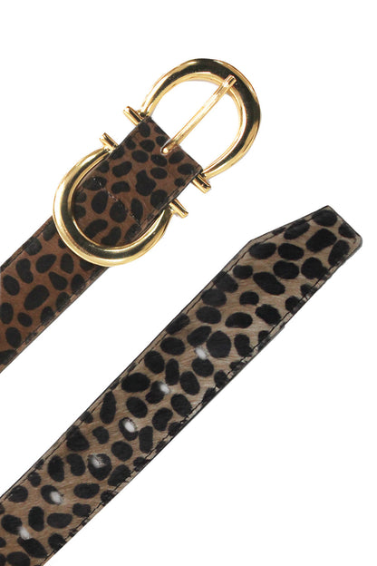 Ivy Double Buckle Belt Giraffe