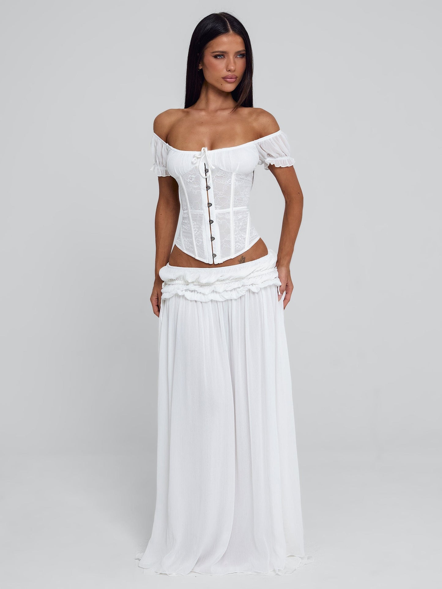 Lubela Corset Top White