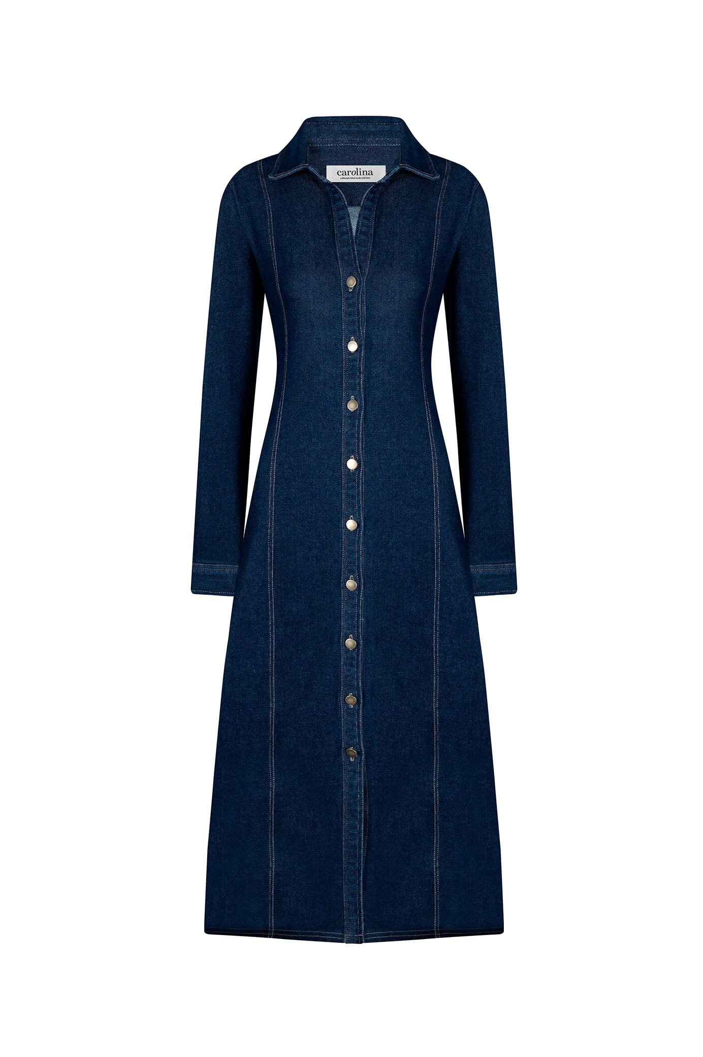 Larisa Long Sleeve Denim Dress