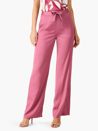 Crepe Wide Leg Pant