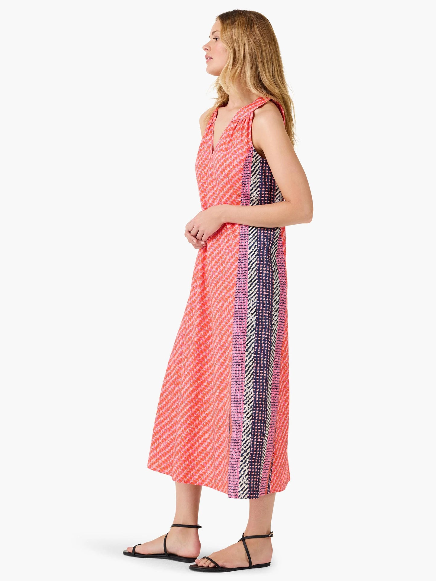 Spotty Stripes Dress