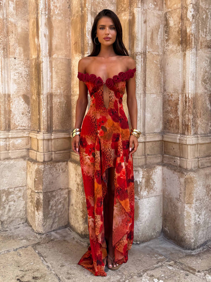 MAELLENIE MAXI DRESS ROSALIA