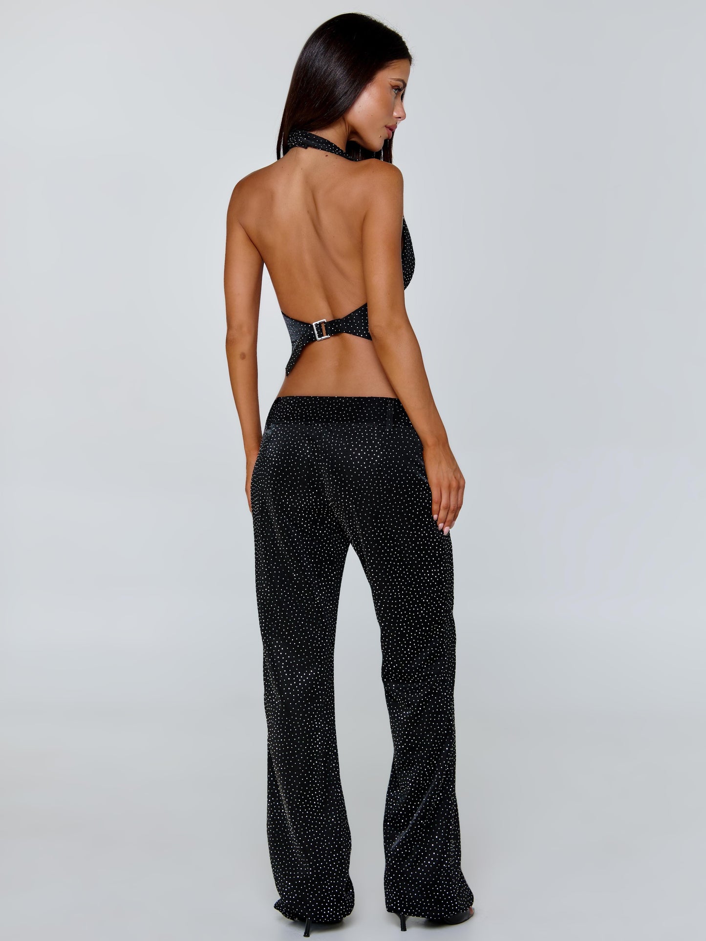 Mariais Pant Black Sparkle