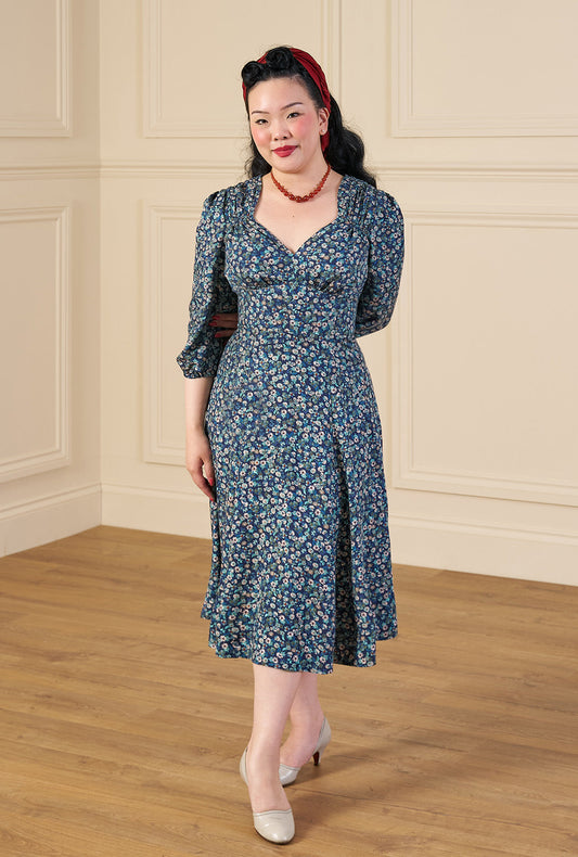 1940s Marian Tea Dress - Marguerite