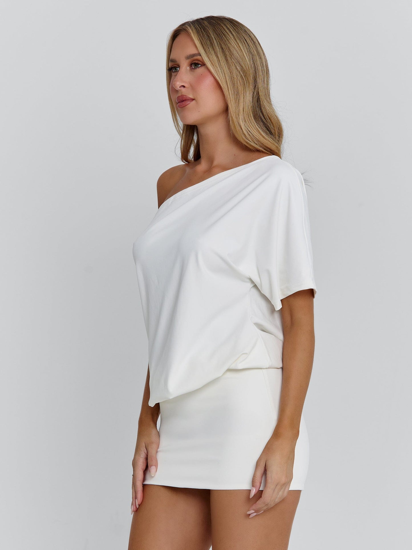 Nayla Mini Dress White