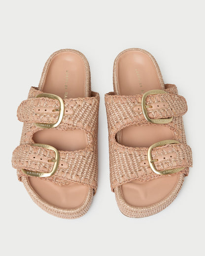 Nico Blush Two-Band Sandal