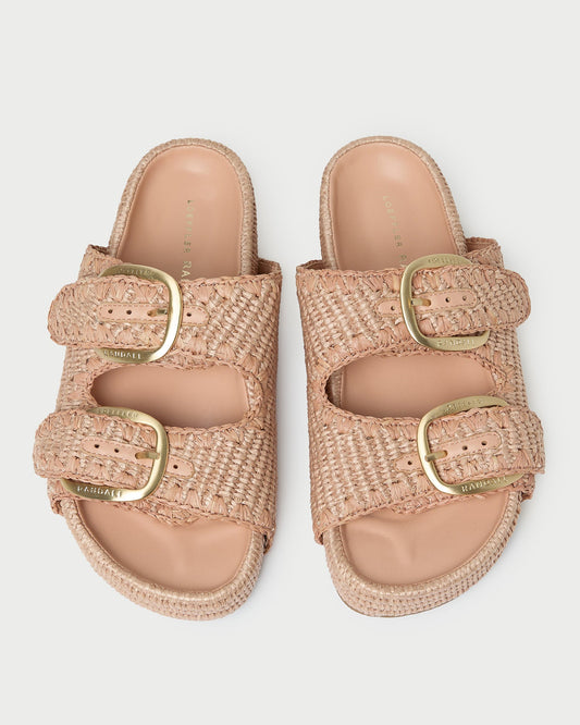 Nico Blush Two-Band Sandal