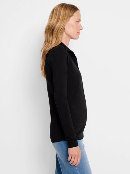 NZT Long Sleeve Polo Top