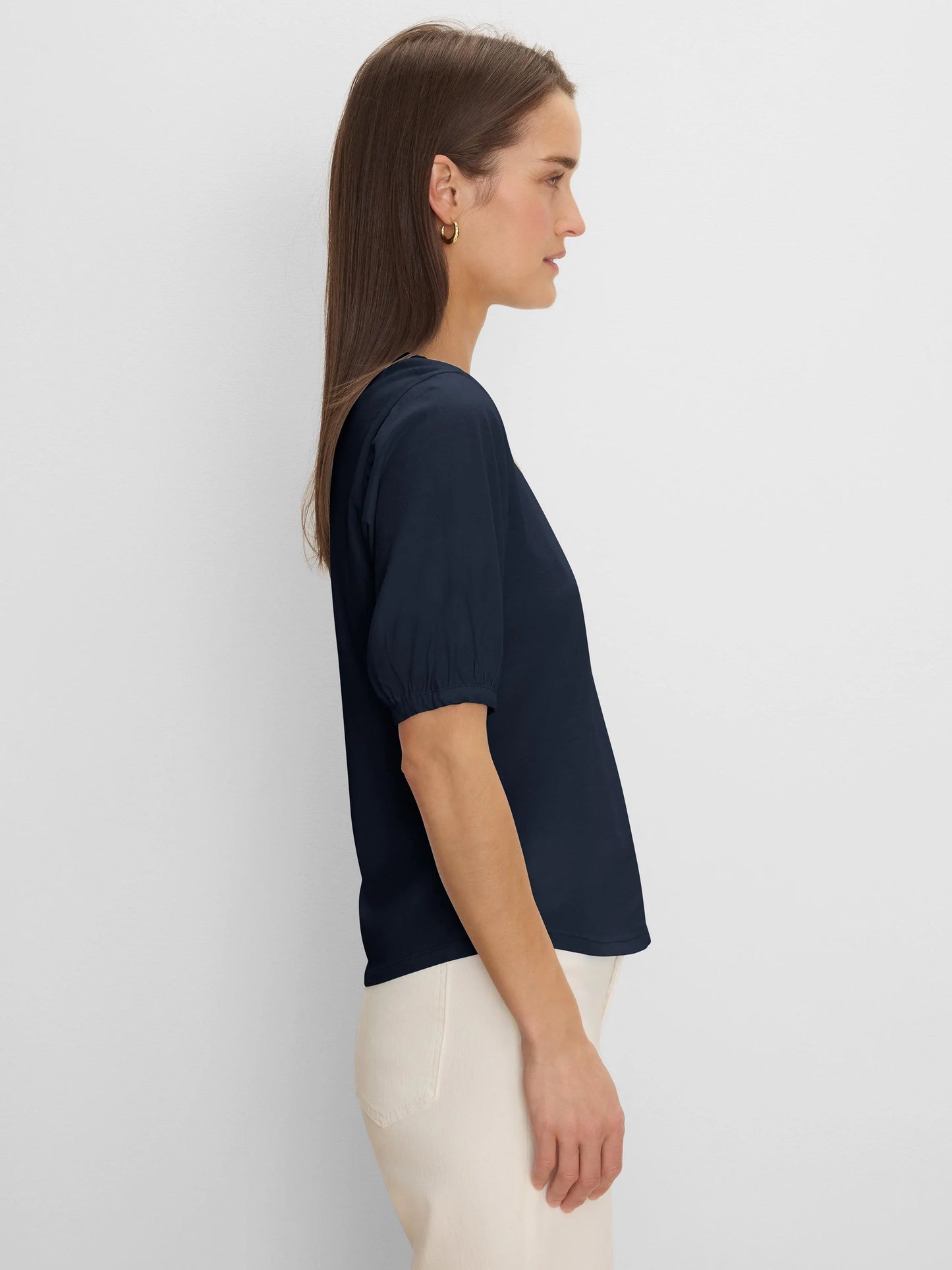 NZT Elbow Sleeve V-Neck Tee