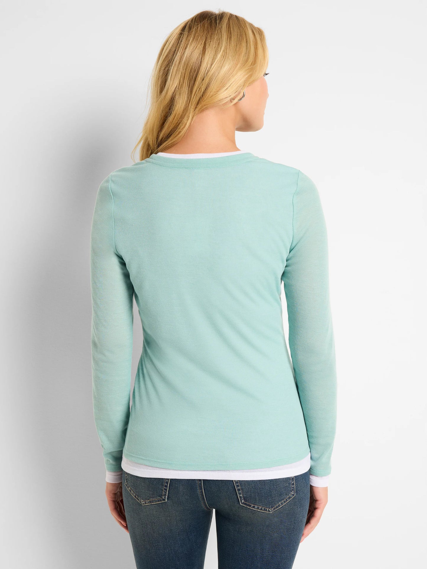 NZT Long Sleeve Double Layer Top