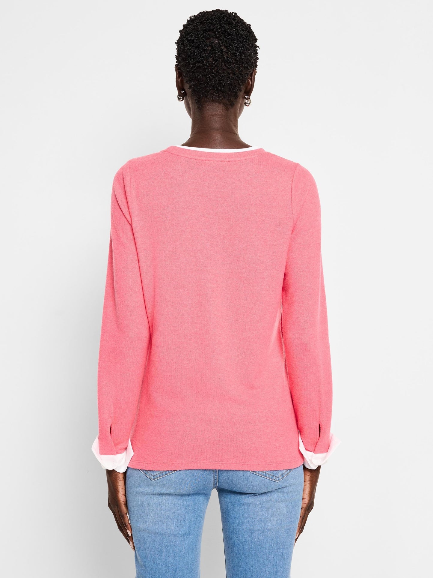NZT Cozy Cuffed Double Layer Top
