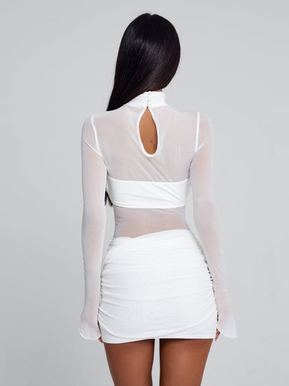 Olyra Mini Dress White