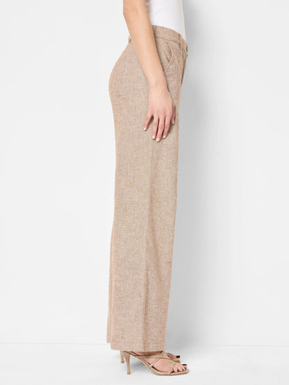 Linen Cotton Eliot Wide-Leg Pant