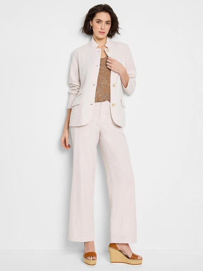 Linen Cotton Eliot Wide-Leg Pant