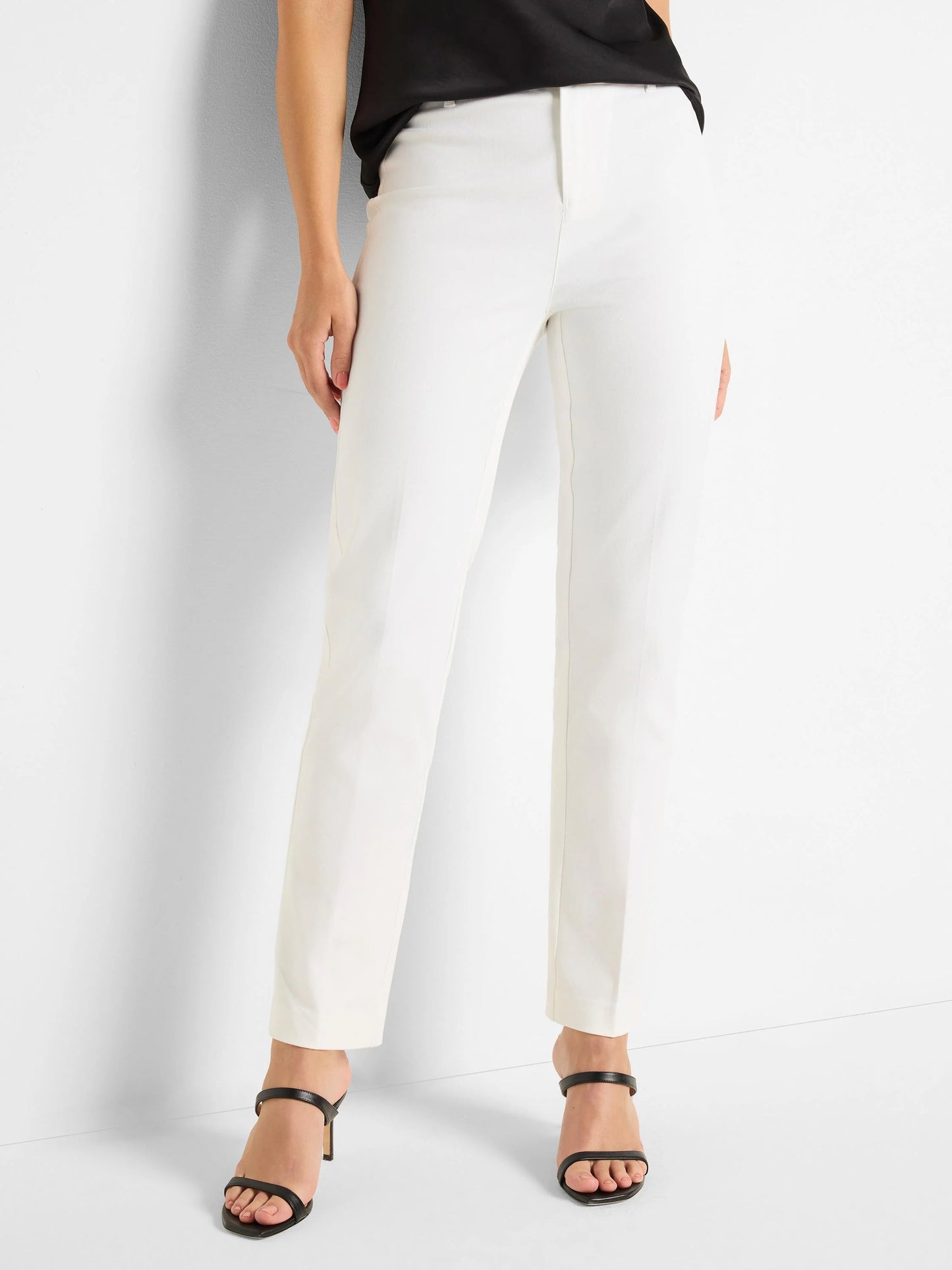 Cotton Bi-Stretch Copley Straight Ankle Pant