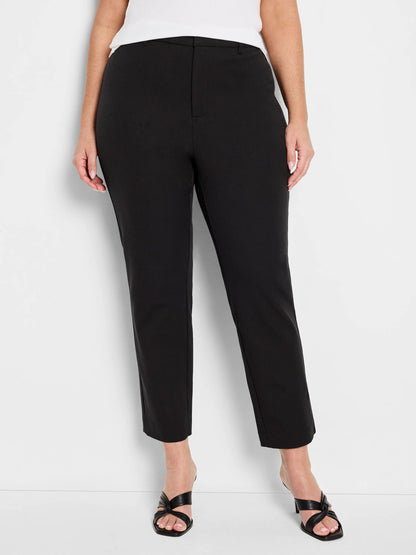 Cotton Bi-Stretch Copley Straight Ankle Pant