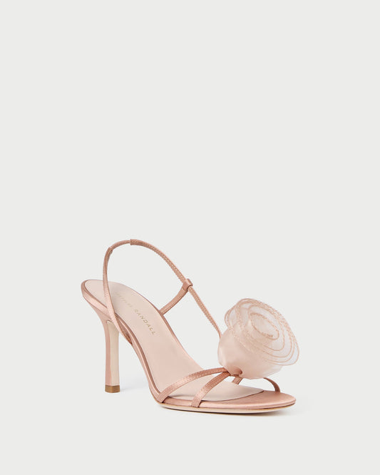 Steph Organza Rose Sandal
