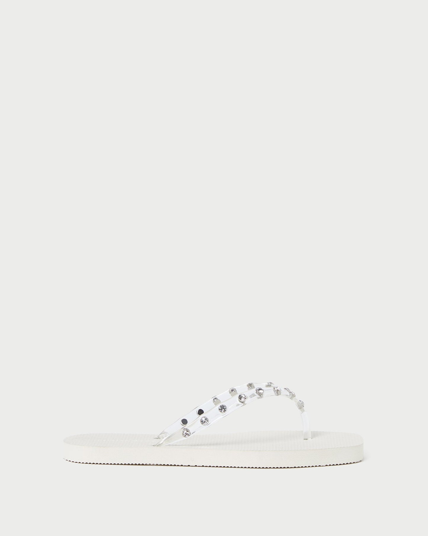 Taryn Cream Jelly Flip Flop