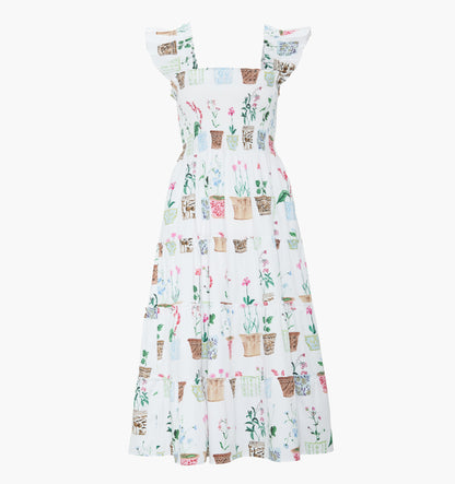 The Ellie Nap Dress - Flower Pots