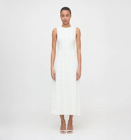 The Leanne Dress - White Lace