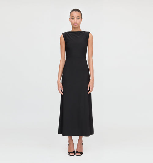 The Sloane Dress - Black Jersey