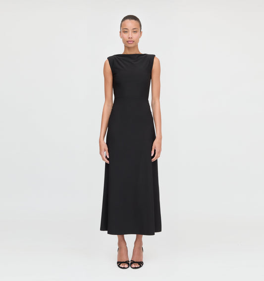 The Sloane Dress - Black Jersey