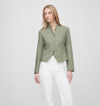 The Valerie Jacket - Olive