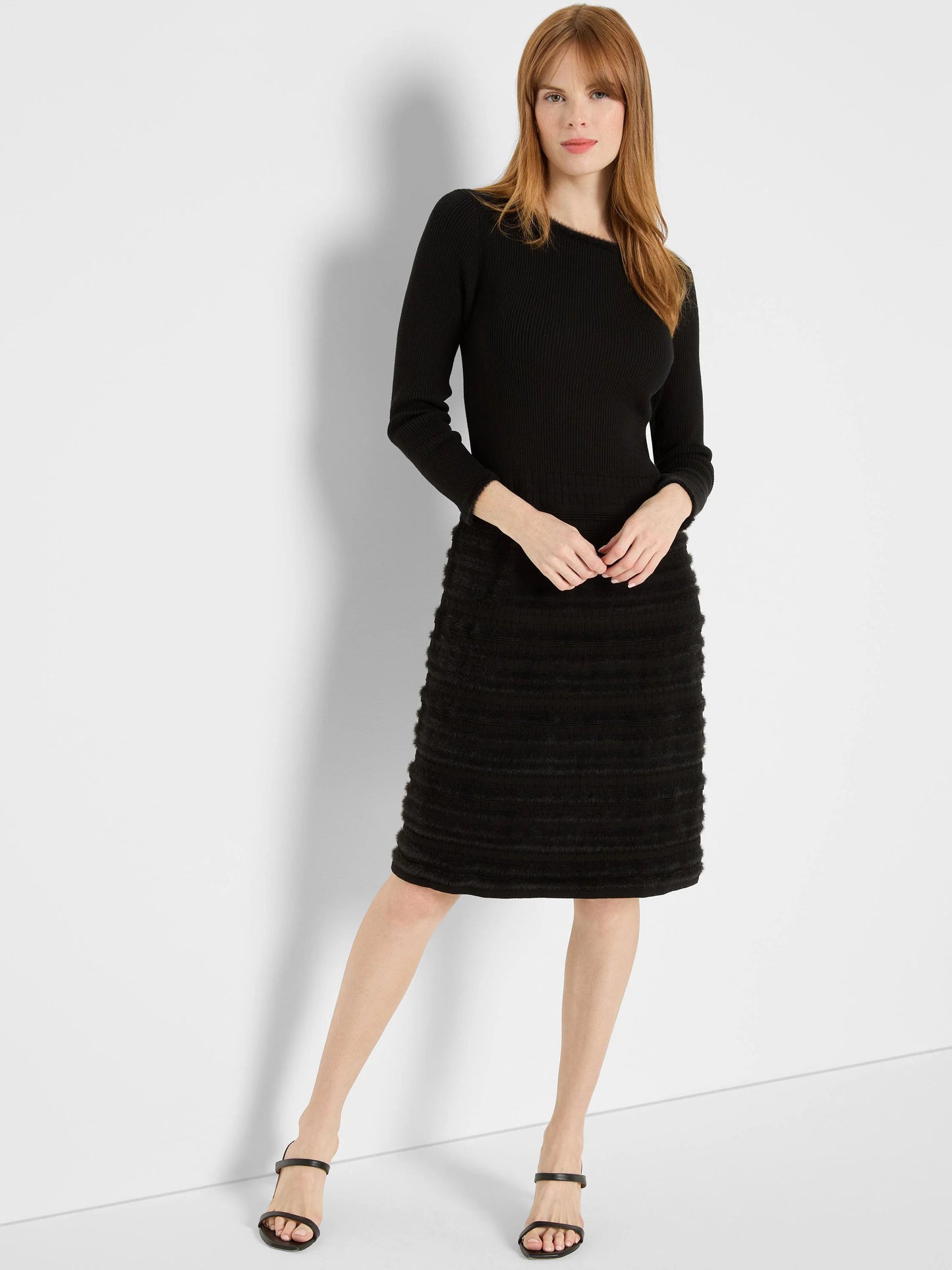 All The Trimmings Twirl Dress