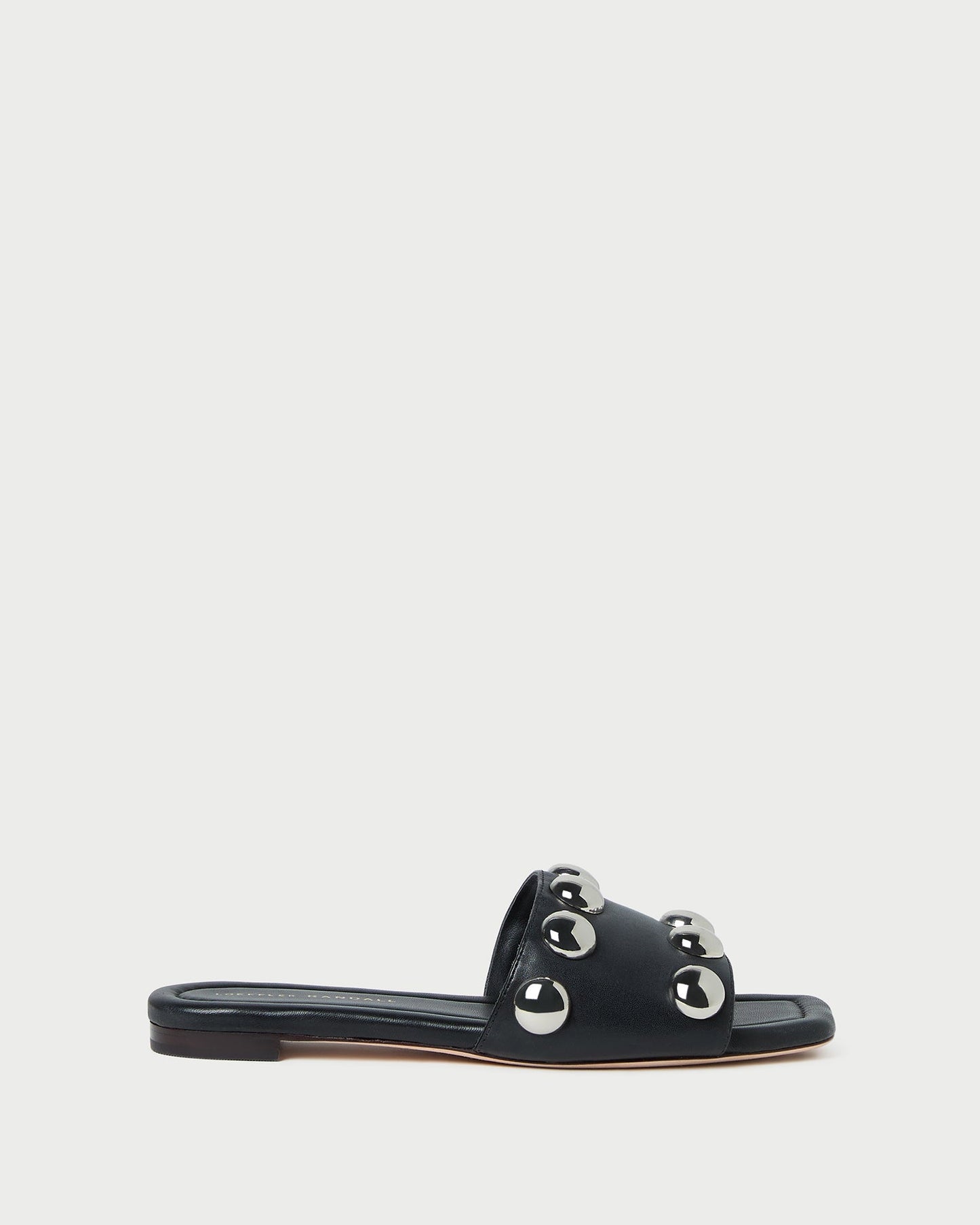 Hayes Black/Silver Studded Sandal