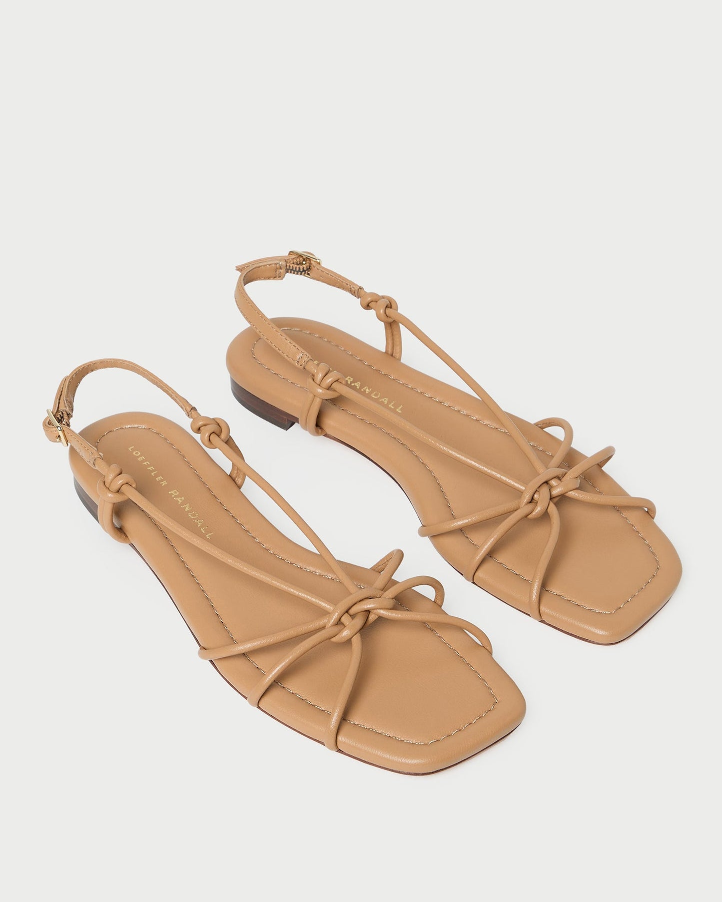 Karly Dune Leather Strappy Sandal