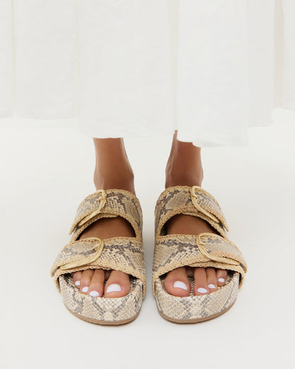 Nico Snake Two-Band Sandal