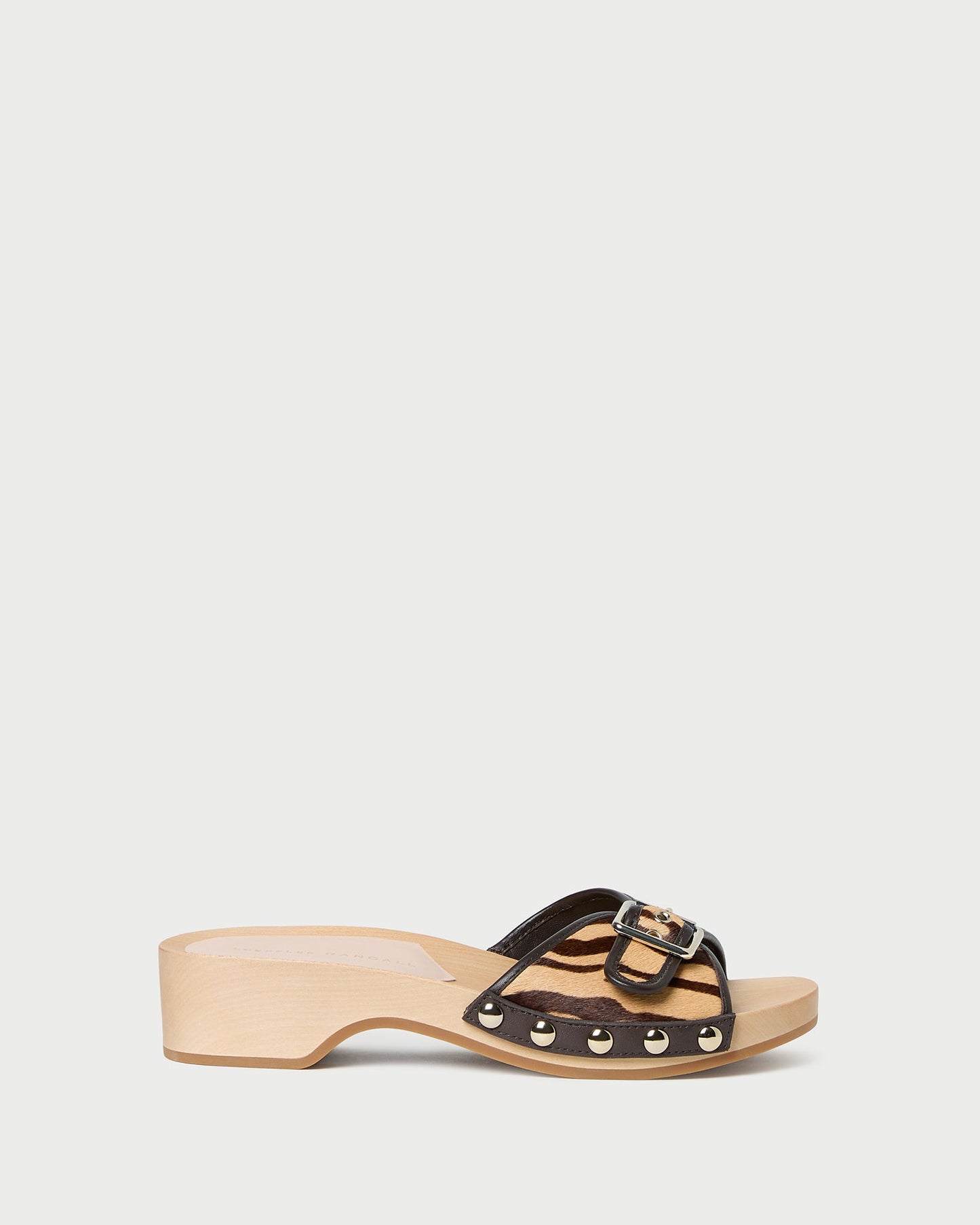Paulie Zebra Studded Sandal