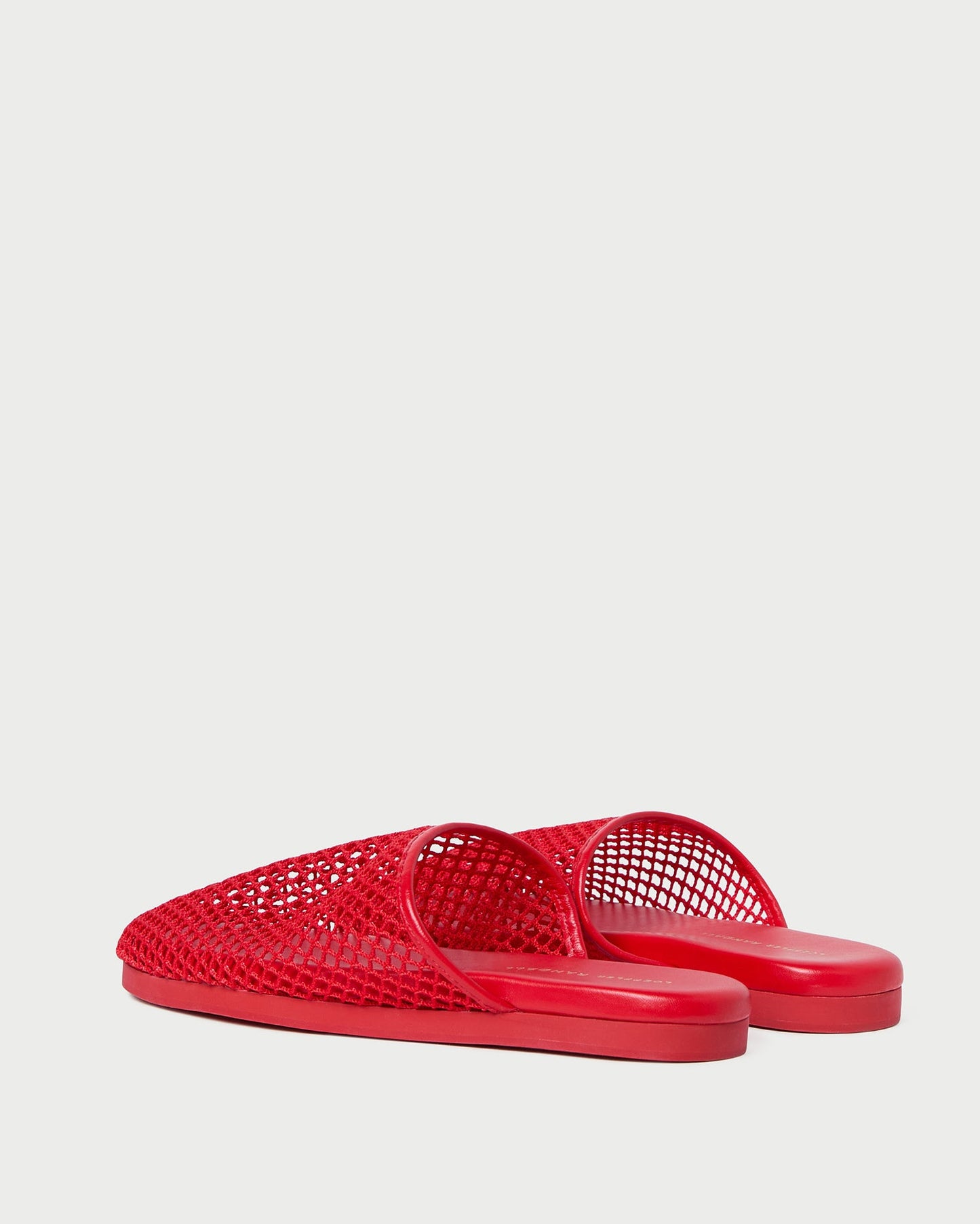 Roni Red Netted Slide